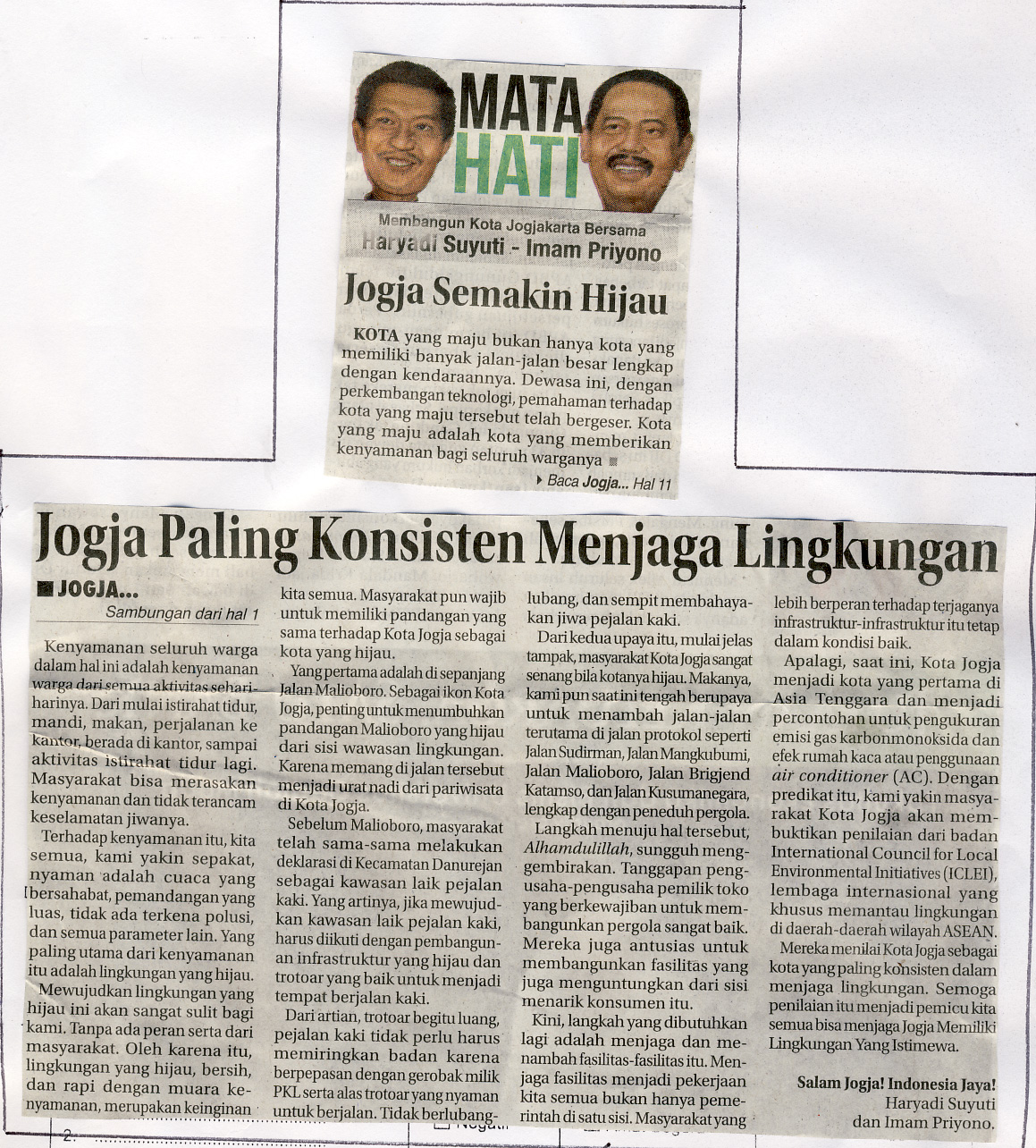 Kliping jogja terbaru